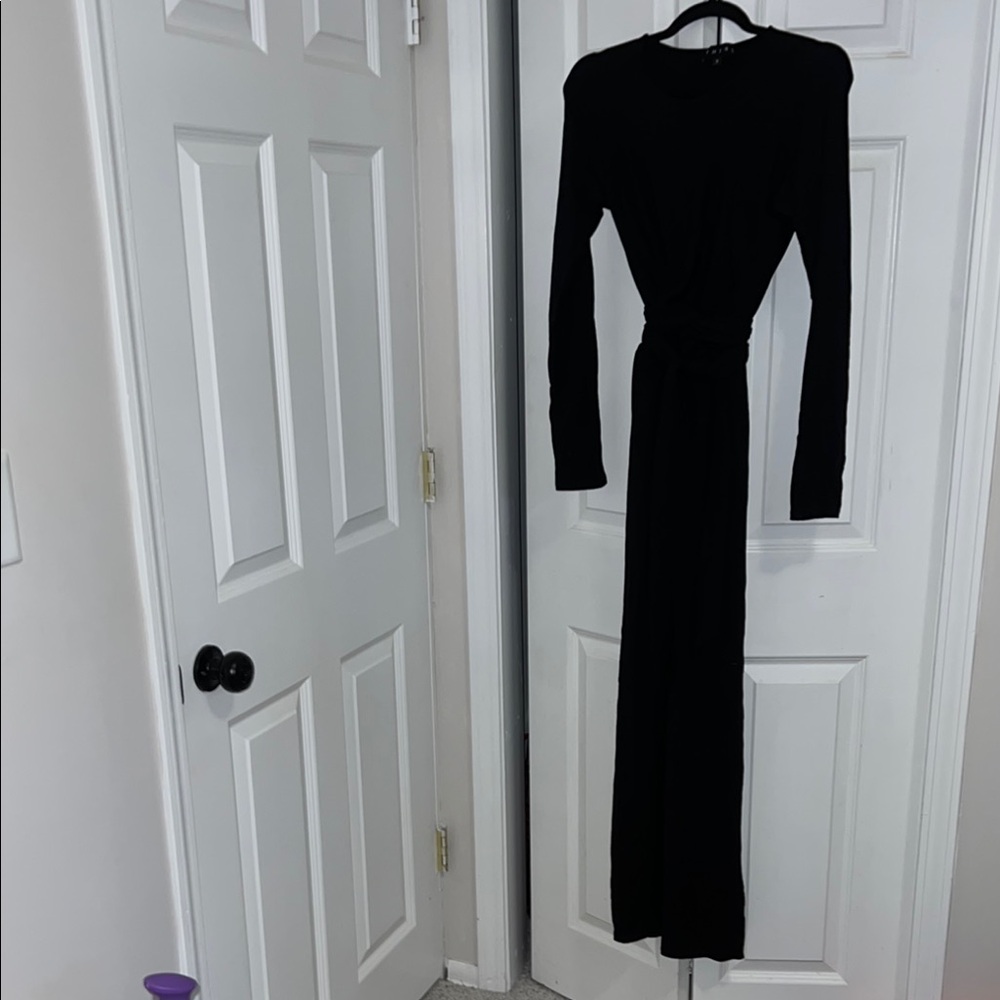 🎆Third Form Long Sleeve Shirt Dress with Tie Waist